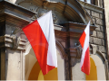Národní vlajka Polsko, zdroj: www.pixabay.com, Licence: CC0 Public Domain / FAQ Národní vlajka Polsko, zdroj: www.pixabay.com, Licence: CC0 Public Domain / FAQ